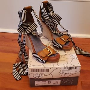 Envy brand espadrille wedge